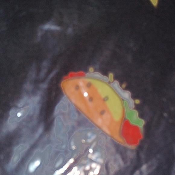 Marvel' Deadpool Kawaii Taco Sleeveless Top NWT - Picture 6 of 8